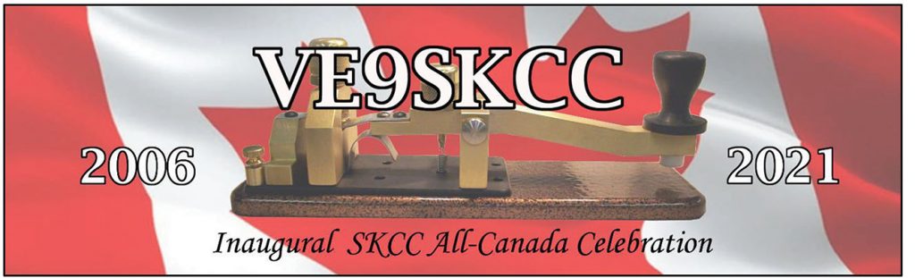 Straight Key Century Club's new Canadian Operating Event
