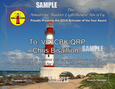 ARLHS Award Diplôme ARLHS