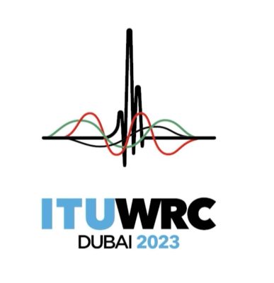 Logo for World Radiocommunication Conference 2023