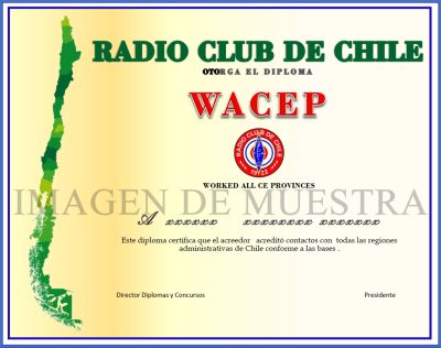 Worked All CE Provinces Award. Diplôme Worked All CE Provinces