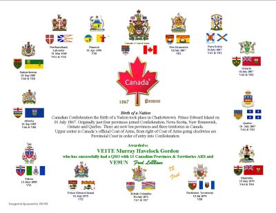VE9UN - Canadian Award