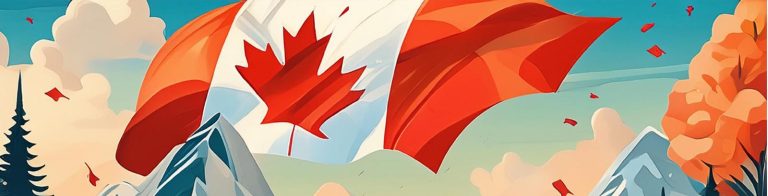 Canadian Flag Banner