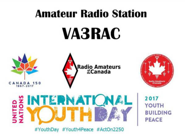 VA3RAC activation on International Youth Day