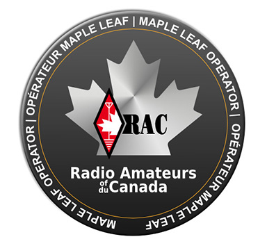 RAC Silver Maple Leaf Operator pin