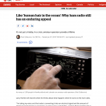 CBC News item January 27: Why Ham Radio is still