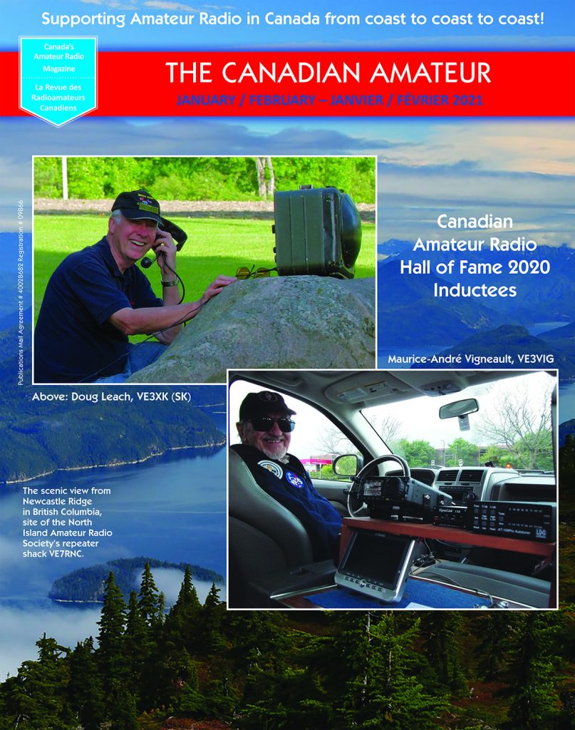 Cover of January-February 2021 issue of The Canadian Amateur magazine
